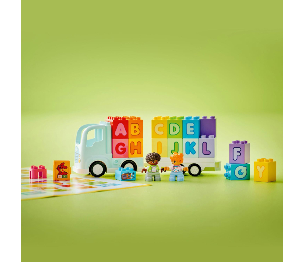LEGO DUPLO 10421 Ciężarówka z alfabetem - 1202656 - zdjęcie 12